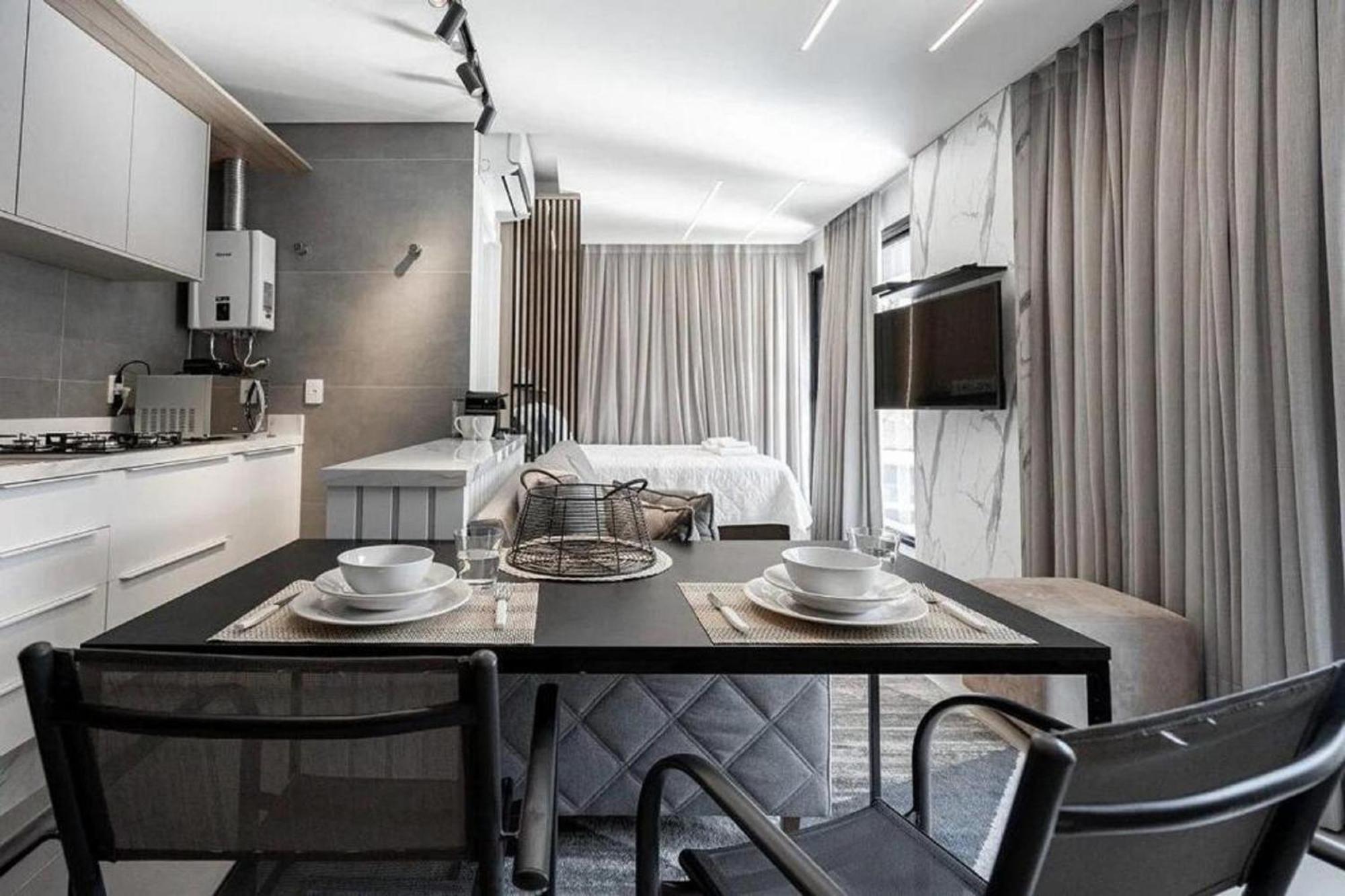 Zee Studios A 200M Da Beira-Mar Norte Florianópolis 外观 照片